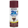 Painter's Touch 2X Spray Paint, Satin Claret Wine, 12-oz.