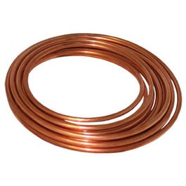 Copper Tube, Utility Grade, 3/8-In. OD x 20-Ft.