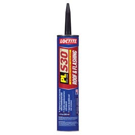 PL Roof & Flashing Polyurethane Sealant, Black, 10-oz. Cartridge