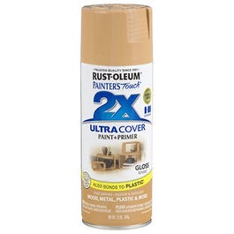 Painter's Touch 2X Spray Paint, Gloss Khaki, 12-oz.