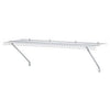 All-Purpose Wire Shelf Kit, White, 4-Ft. x 12-In.