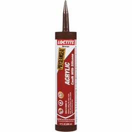 Polyseamseal Acrylic Caulk with Silicone, Bronze, 10-oz.