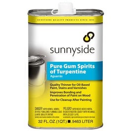 Pure Gum Spirits Turpentine, 1-Qt.