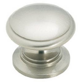 1.25-In. Satin Nickel Cabinet Knob