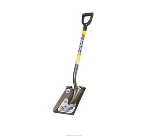 Orgill Shovel Square Point Open Back Fibergalss Handle