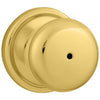 Kwikset 97300-861 Hancock Privacy Lock ~ Polished Brass