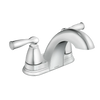 Moen Banbury Two-Handle Low Arc Bathroom Faucet