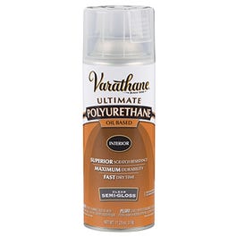 Premium Polyurethane Spray, Semi-Gloss Oil-Based, 12-oz.