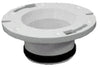 CLOSET FLANGE 2-FINGER PVC 4X3