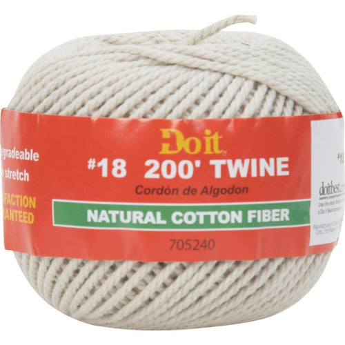 Do it #18 x 200 Ft. Natural Cotton Twine