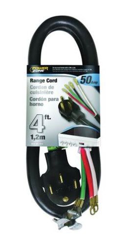 Power Zone 6/2 & 8/2 SRDT 50 Amp Range Cord