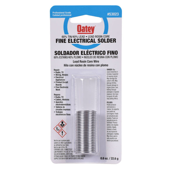 Oatey® .8 oz. 60/40 Rosin Core Solder