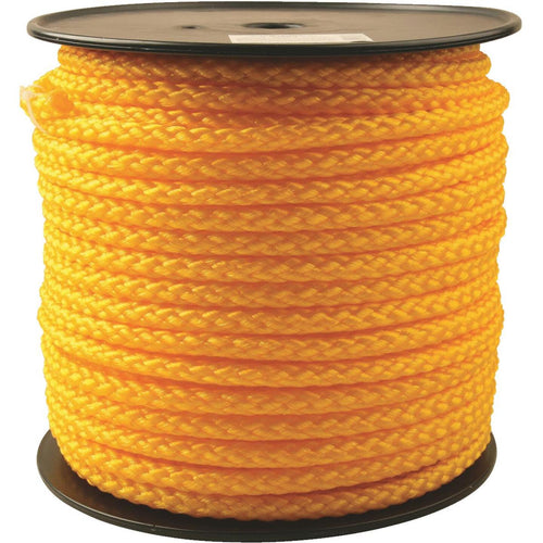 Do it 1/2 In. x 250 Ft. Yellow Braided Polypropylene Rope