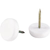 Do it 7/8 In. Plastic Round Nail on Furniture Glide,(4-Pack)