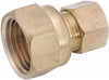 Anderson Metals Compression Fitting Coupling Brass
