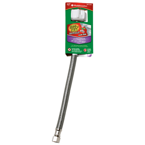 Fluidmaster Click Seal® Braided Flexible Toilet Connector