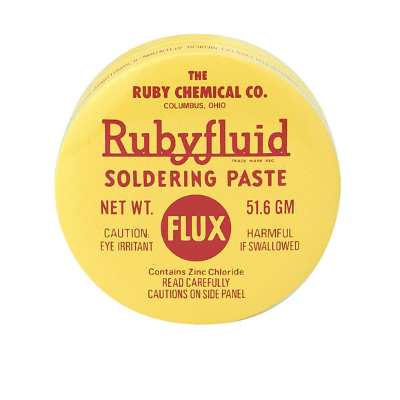 Superior Flux Rubyfluid 2 Oz. Soldering Flux, Paste