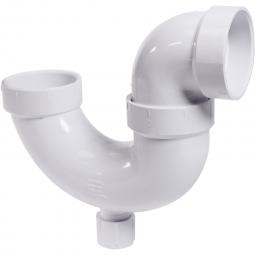 Genova Products PVC DWV Fittings P-Trap W/Cleanout