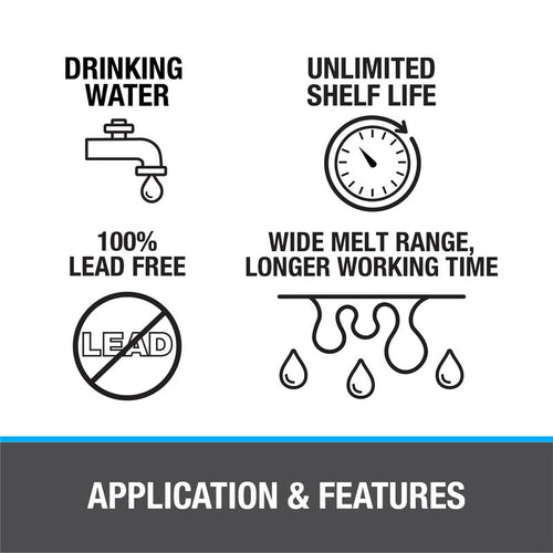 Oatey® Safe-Flo® Lead Free Plumbing Wire Solder Kit