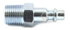 Forney Industries, Inc.  Industrial/Milton Style Plug, 1/4 in x 3/8 in MNPT