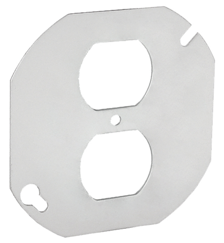 Southwire 4 Octagon Flat Cover - Duplex